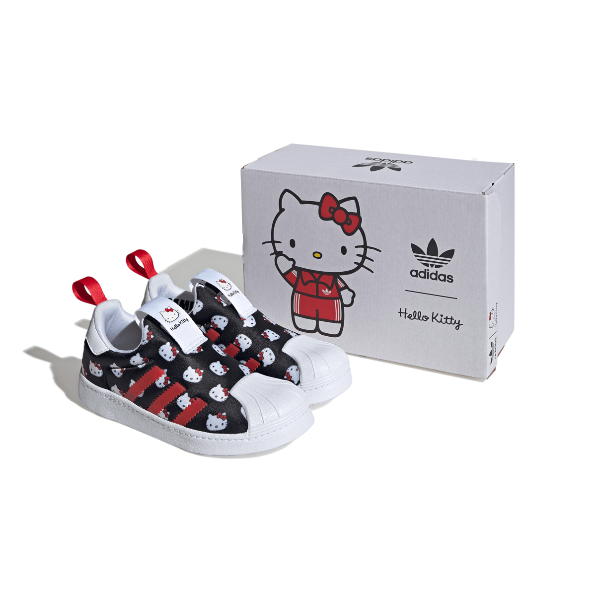 + Hello Kitty Kid's Superstar 360 'Cloud White'