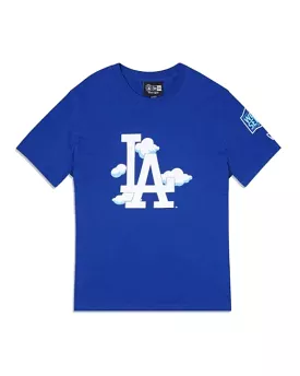 [13090888] Los Angeles Dodgers Cloud Blue Men's T-shirts