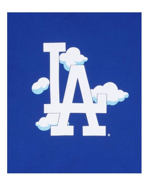 [13090888] Los Angeles Dodgers Cloud Blue Men's T-shirts