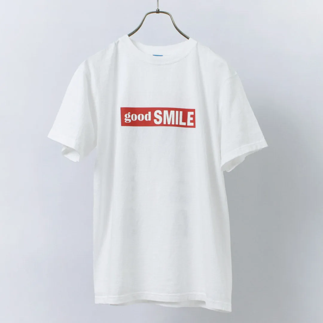 【50％OFF】GOOD ON（グッドオン） グッドスマイル Tシャツ 半袖 プリント メンズ レディース ユニセックス USAコットン綿 OLSS1215P GOOD SMILE TEE / gcp【セール】