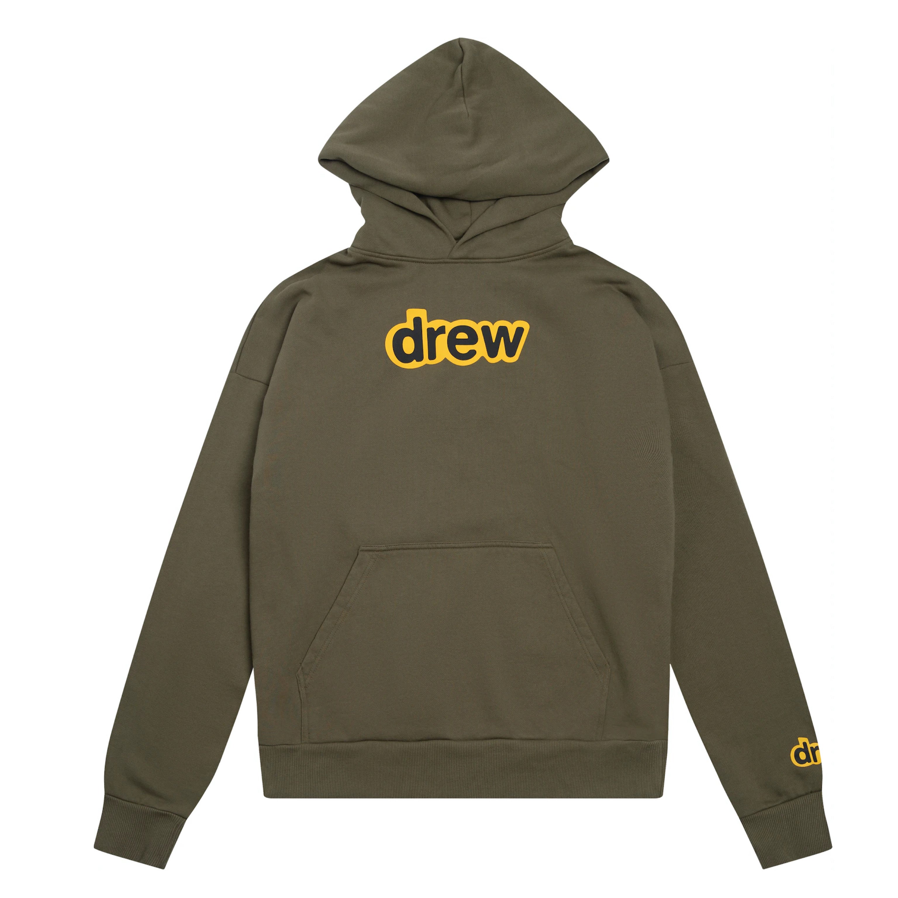 (60% Off) Drew House Secret Oversized Hoodie Midnight Olive