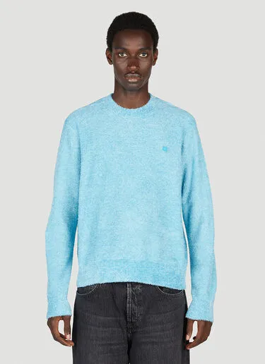 Acne Studios  |Crew Neck Street Style Long Sleeves Logo Designers Sweaters