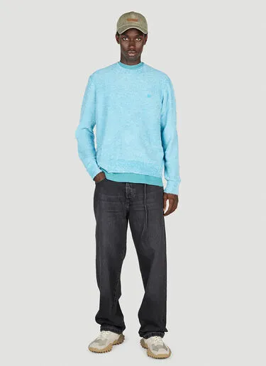 Acne Studios  |Crew Neck Street Style Long Sleeves Logo Designers Sweaters