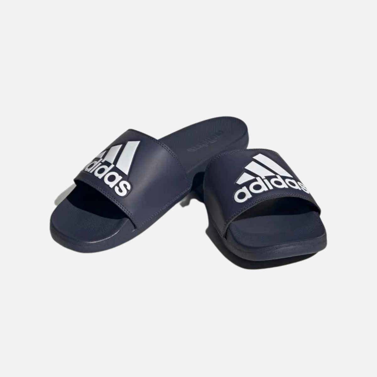 Adidas Adilette comfort slides - Cloud White/Shadow Navy