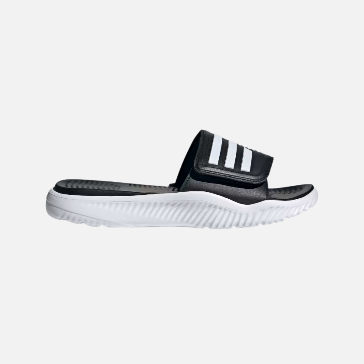 Adidas Alphabounce Unisex Slides -Core Black/Cloud White/Core Black