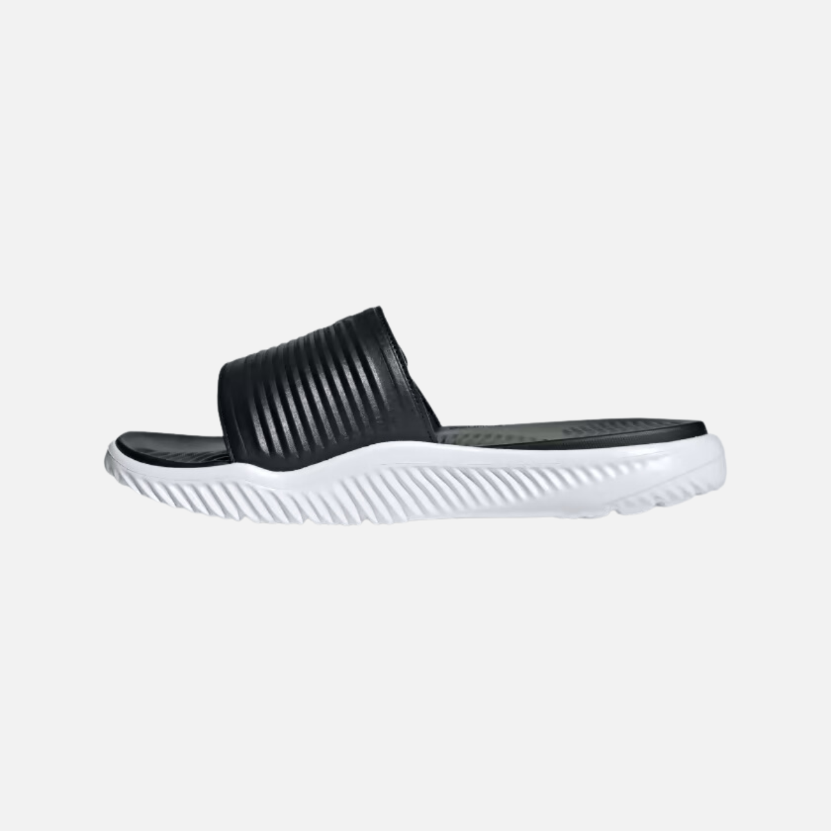 Adidas Alphabounce Unisex Slides -Core Black/Cloud White/Core Black