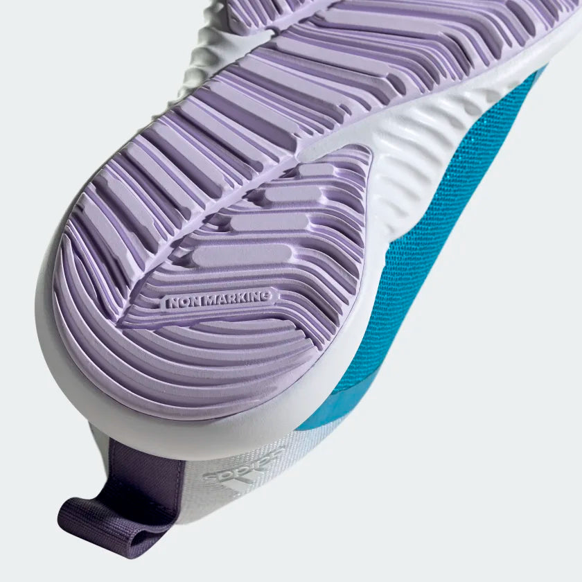 Adidas Fortarun X Frozen Shoes -Bold Aqua / Purple Tint / Cloud White