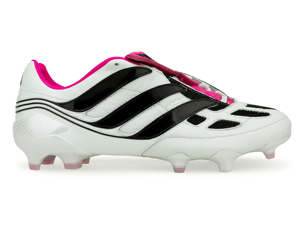 adidas Men's Predator Precision.1 FG K-Leather Cloud White/Pink/Black