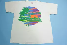 Bahamas Vintage 80's Sunset Beach Dorsett Tees Single Stitch Tourist T-Shirt