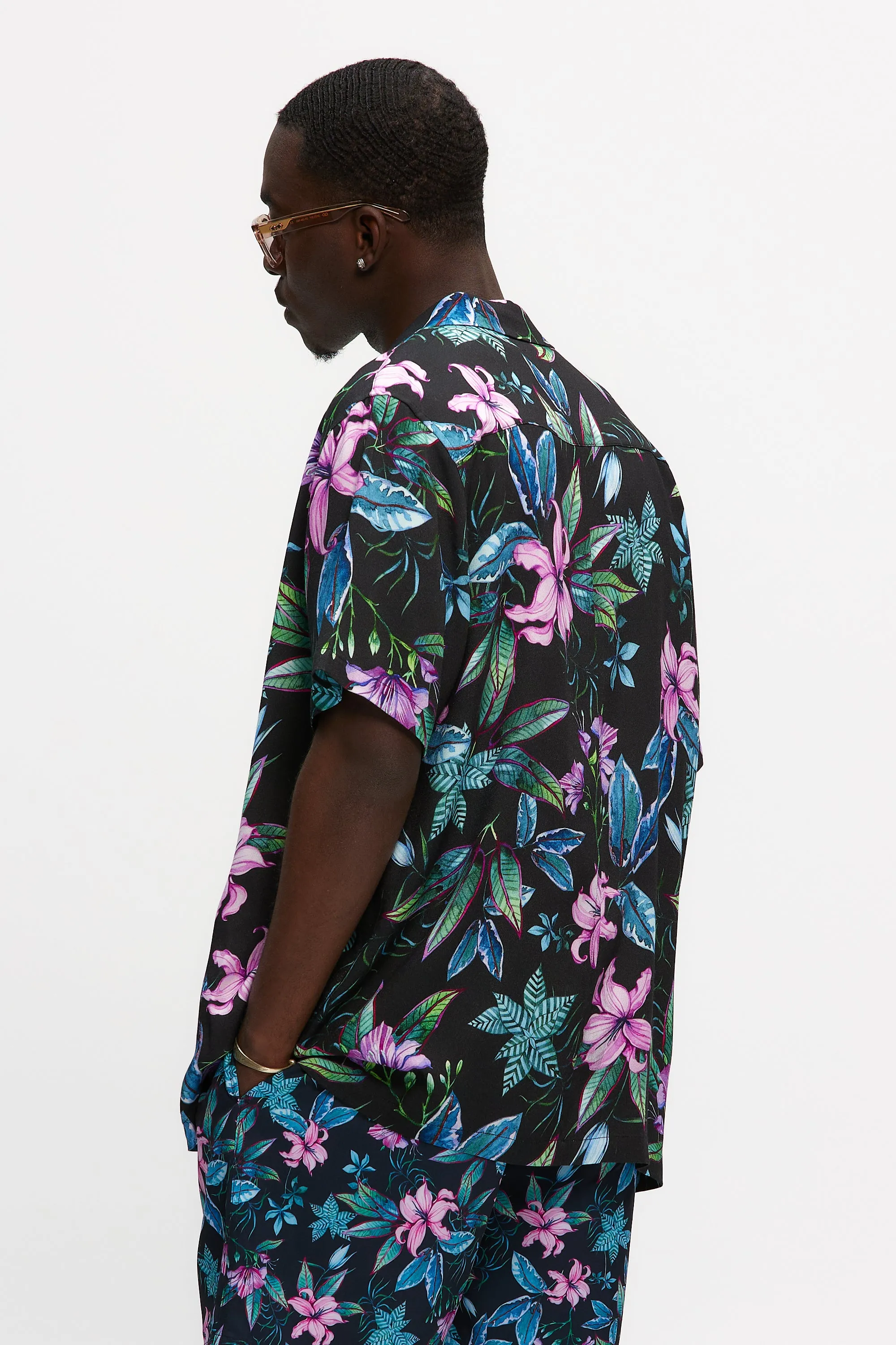 BEACH SHIRT 2.0 IN JUNGLE PRINT