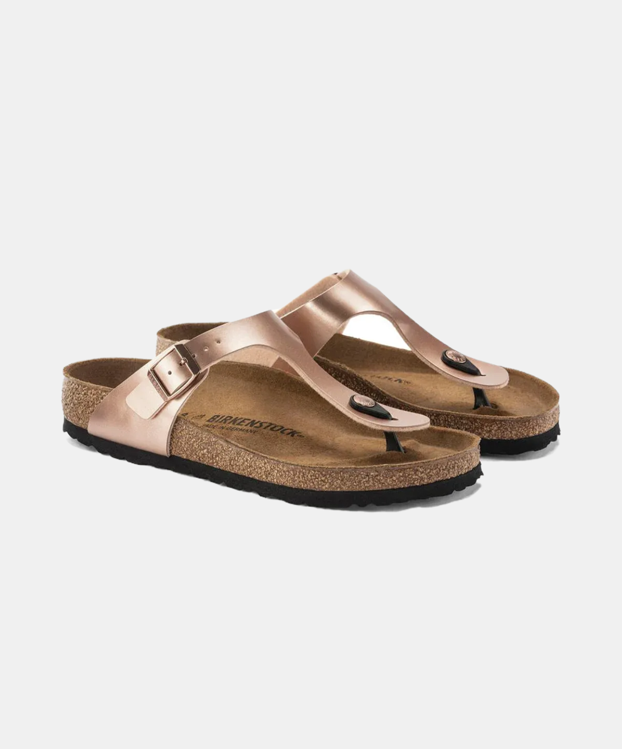 Birkenstock Gizeh Birko-Flor Metallic Copper Sandals