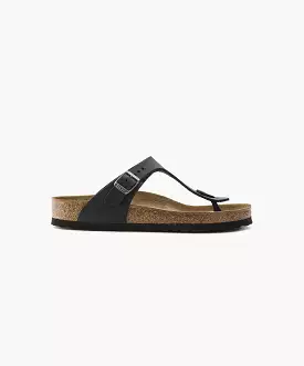 Birkenstock Gizeh Oiled Leather Black Sandals