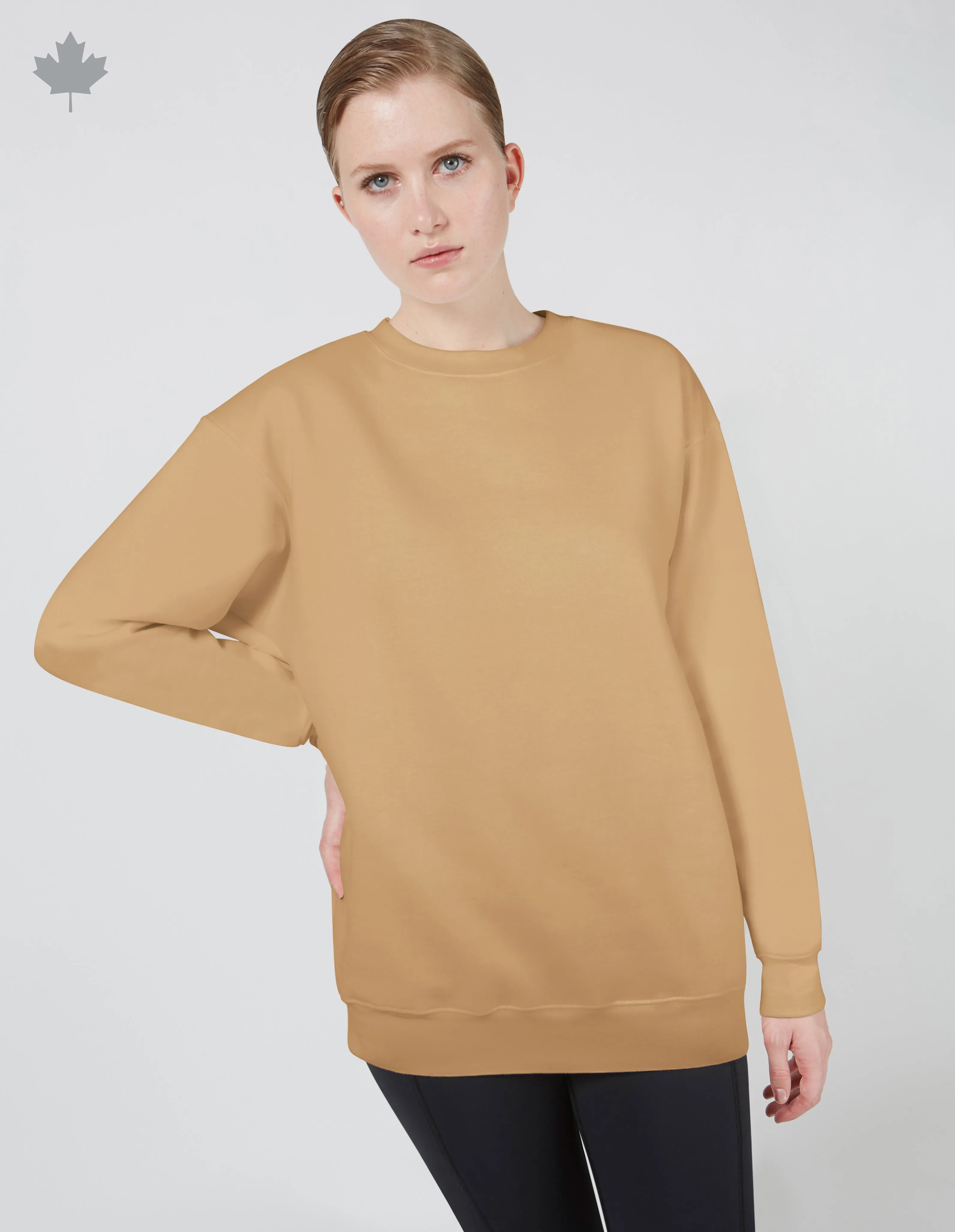 CHANDAIL MOLLETONN LONG - UNI||LONG SWEATSHIRT -  SOLID