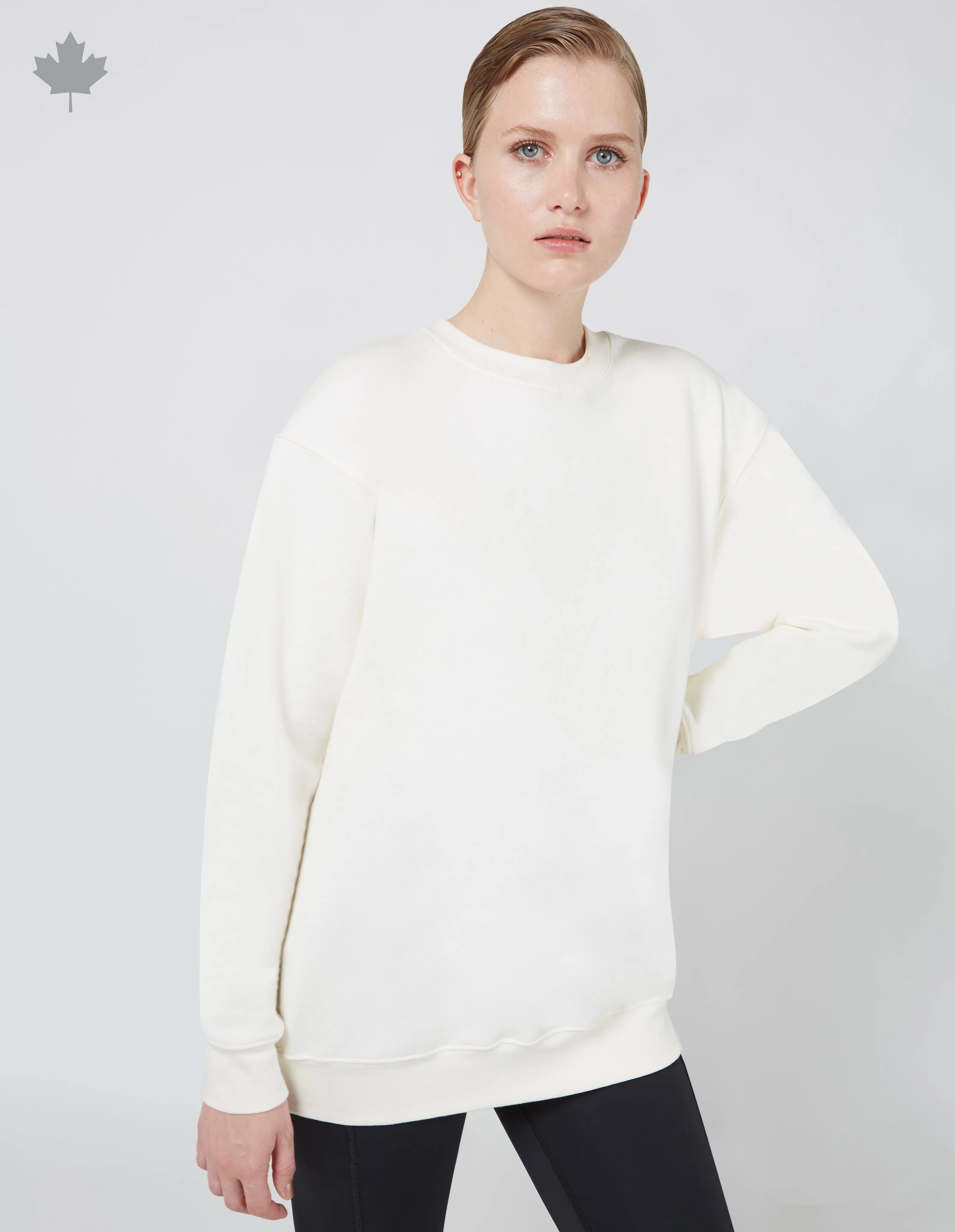 CHANDAIL MOLLETONN LONG - UNI||LONG SWEATSHIRT -  SOLID