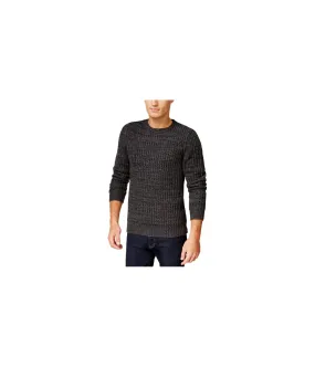 Club Room Mens Marled Textured Pullover Sweater