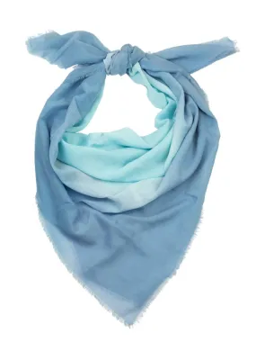 Cobo Sfumato Quadra Scarf Sky Blue 