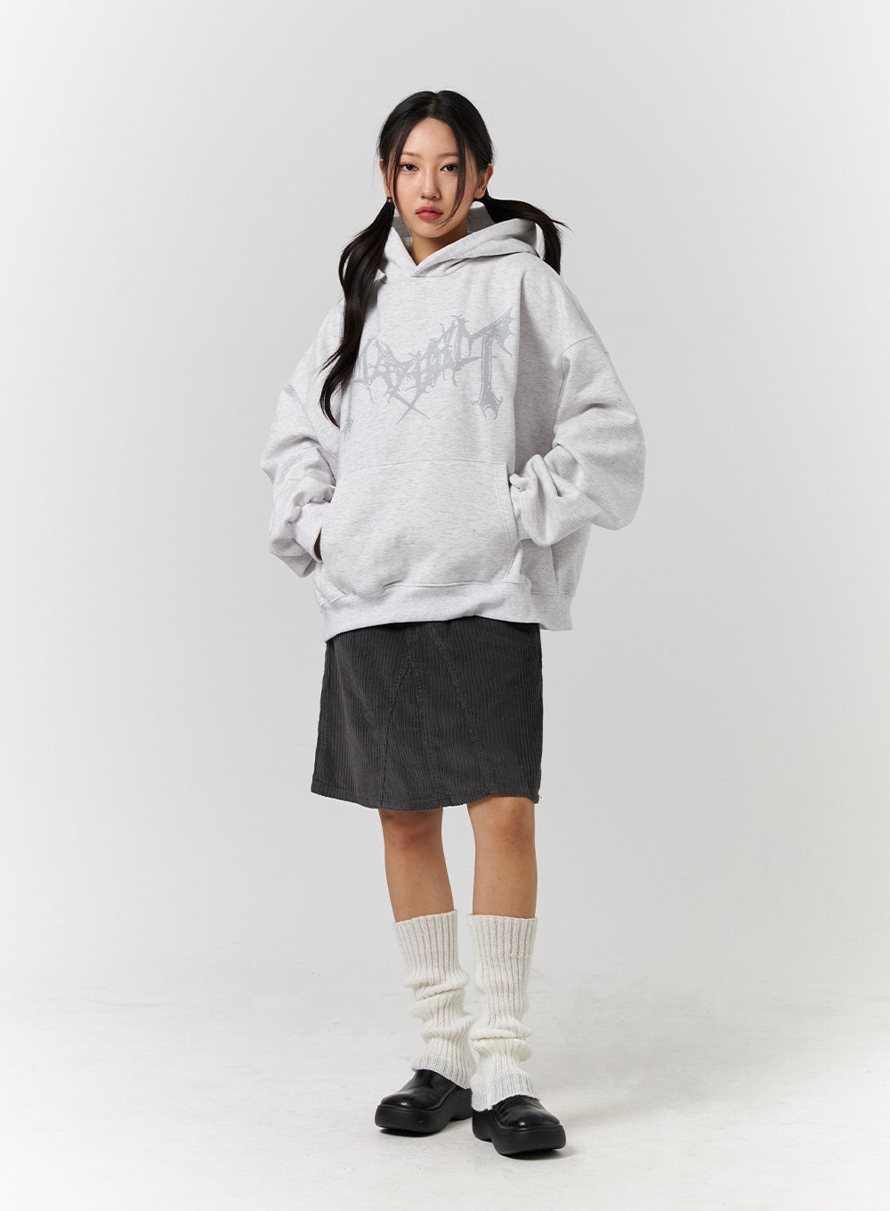 Cozy Graphic Oversized Hoodie CD328