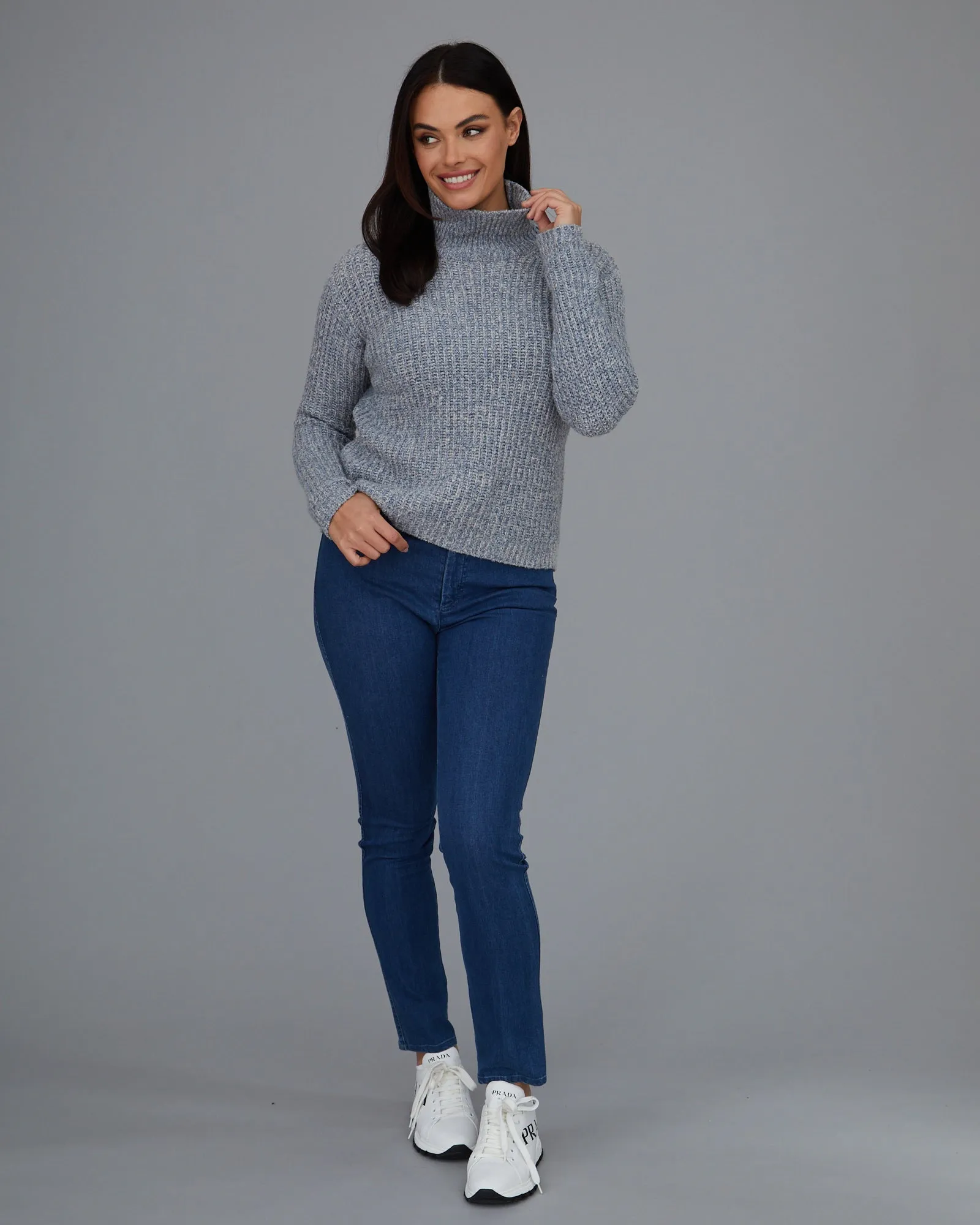 Cozy Mock Neck Sweater: FINAL SALE