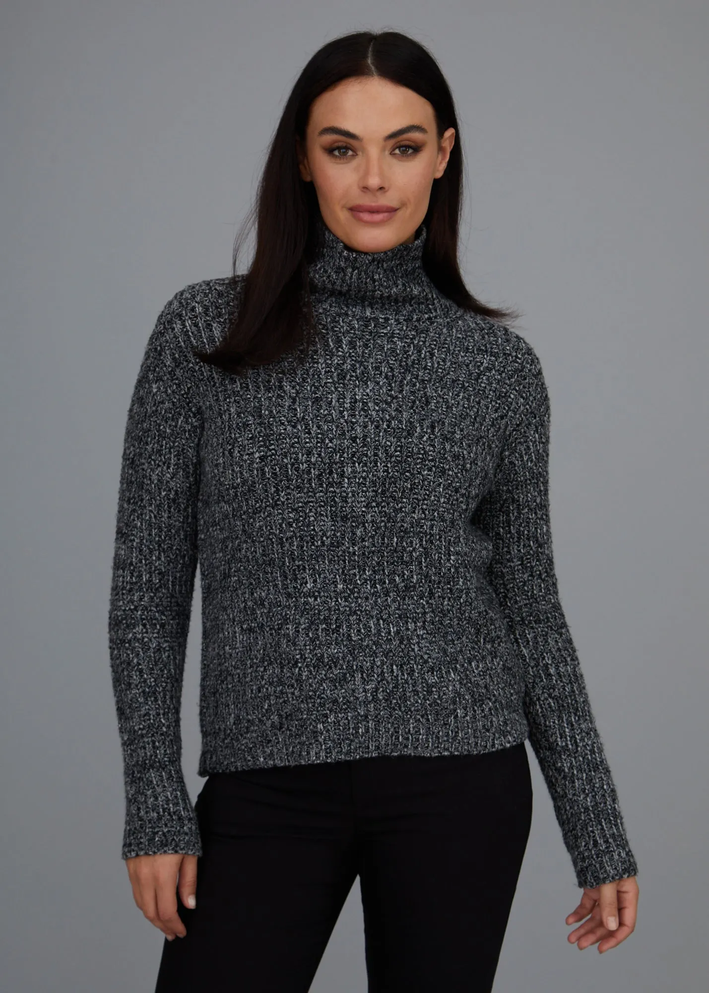 Cozy Mock Neck Sweater: FINAL SALE