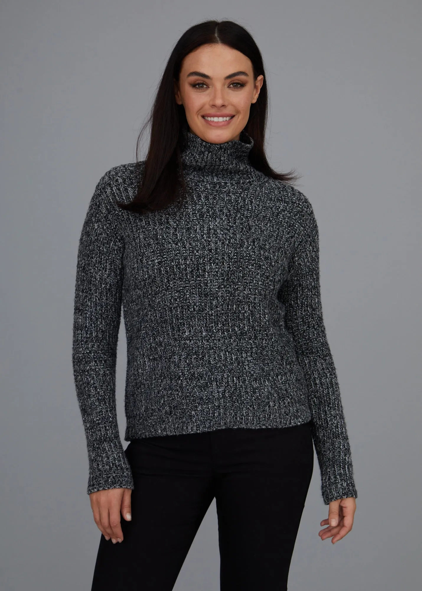 Cozy Mock Neck Sweater: FINAL SALE