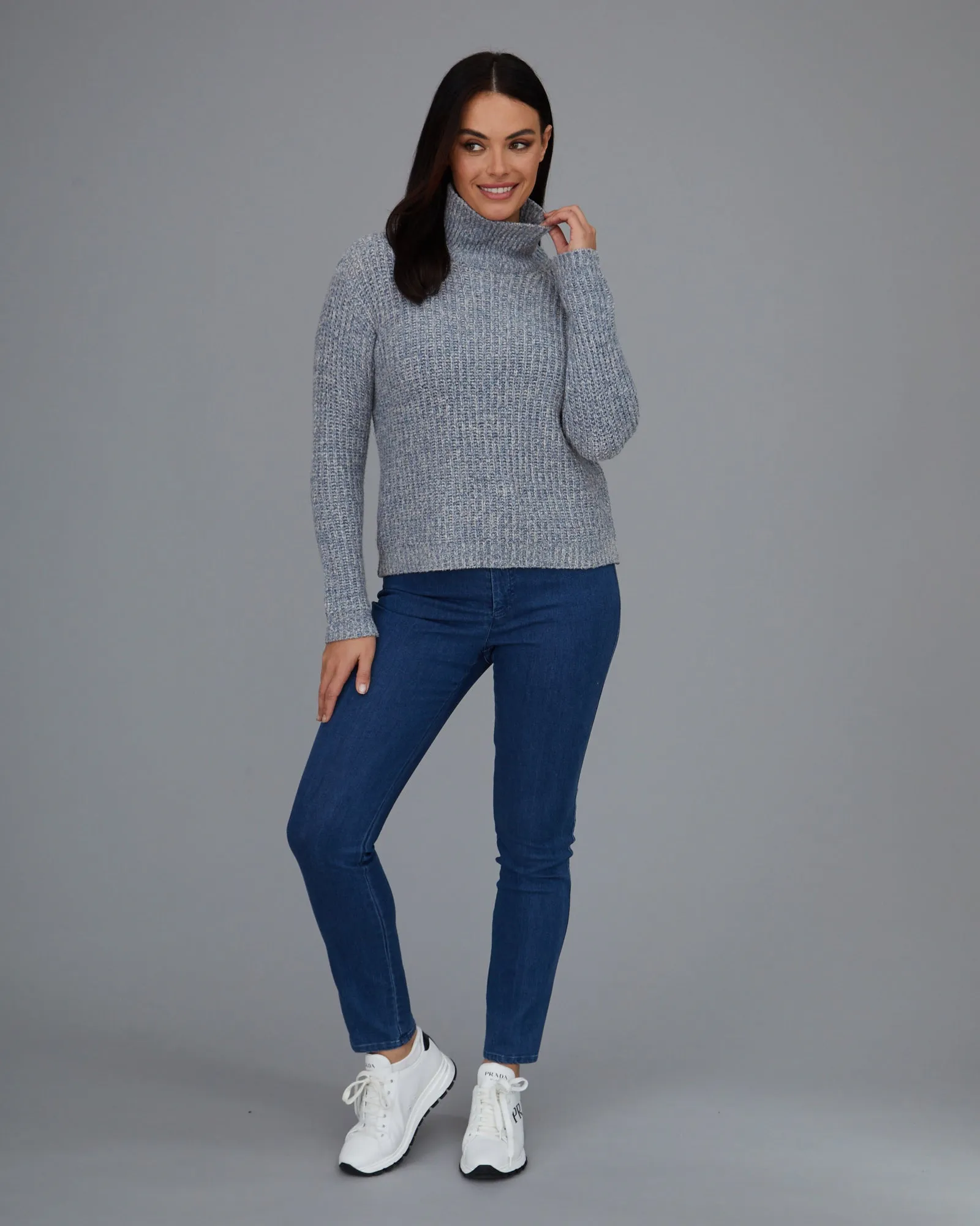 Cozy Mock Neck Sweater: FINAL SALE