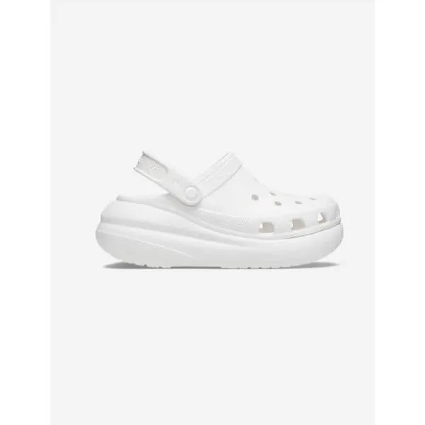        Crocs 207521-100 Classic Crush Clog,white