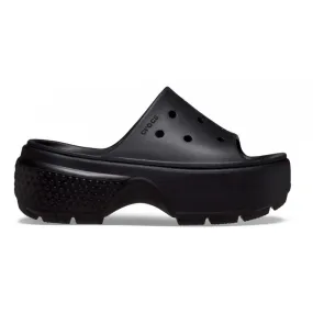 Crocs Classic Platform 209346 Stomp Slide Black