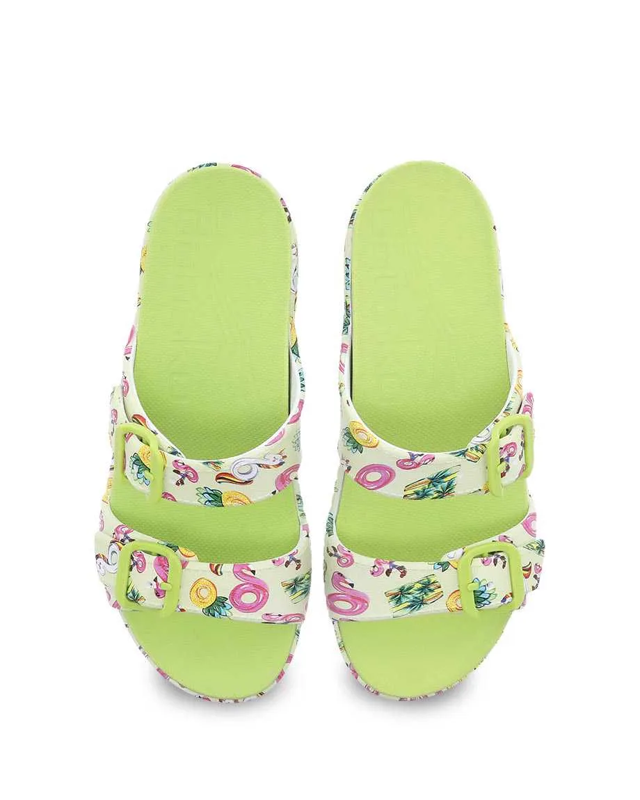 Dansko Womens Kandi Molded Eva Sandal- Pool Floats