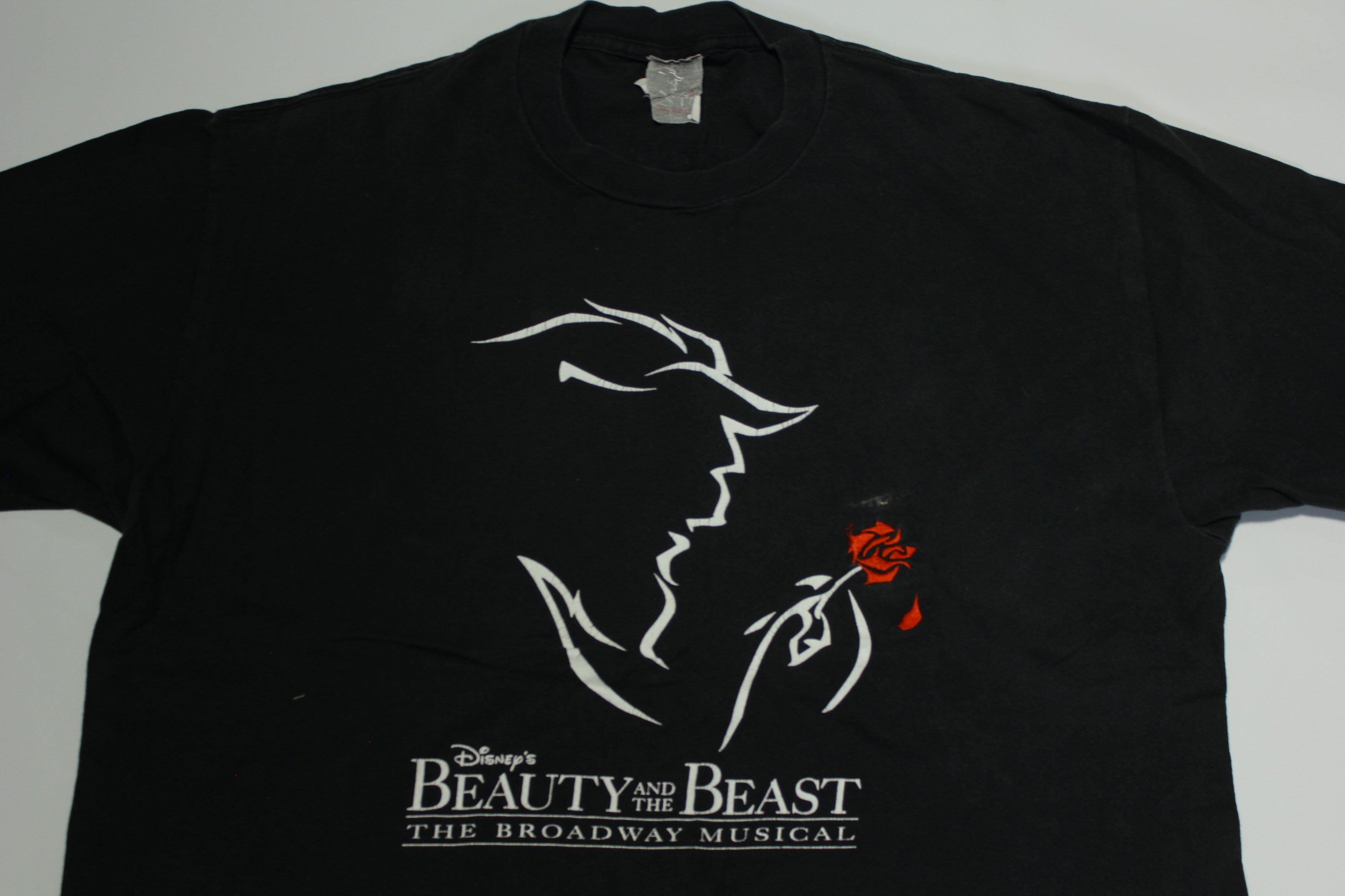 Disneys Beauty & The Beast Broadway Musical Vintage 90's Single Stitch T-Shirt