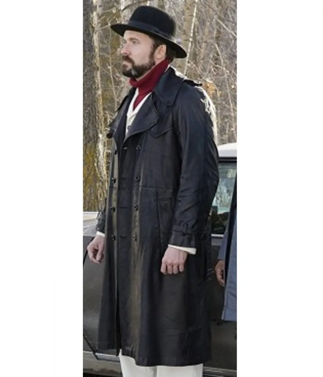 Fargo Gale Kitchen Brown Leather Coat