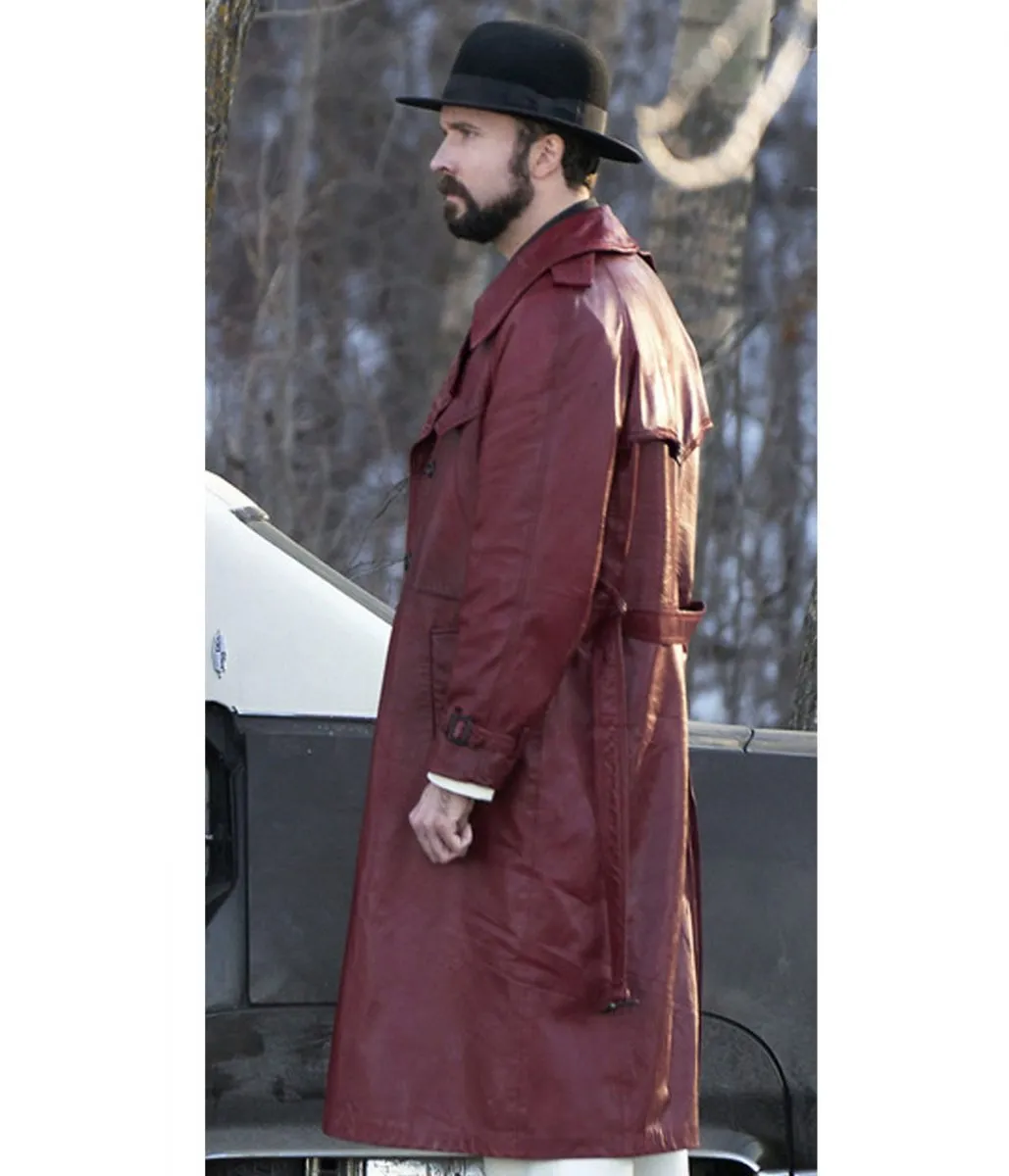 Fargo Gale Kitchen Brown Leather Coat