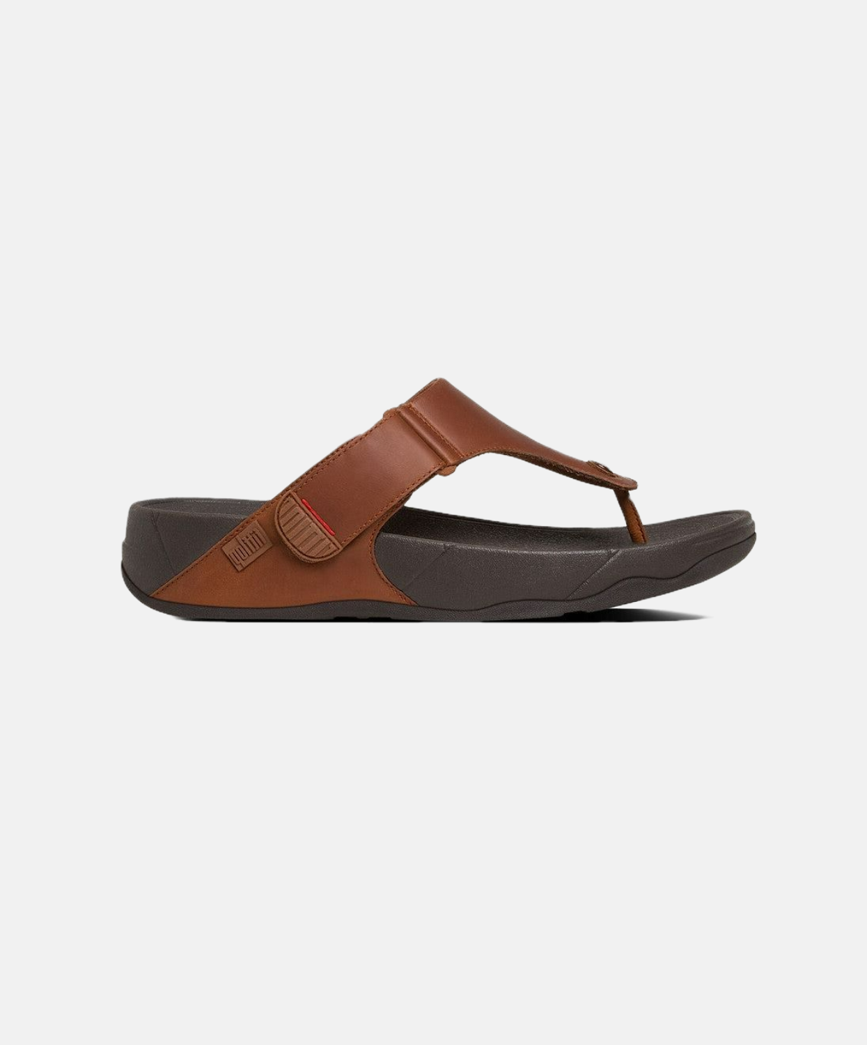 FitFlop Trakk II Toe Post Mens Sandals Brown