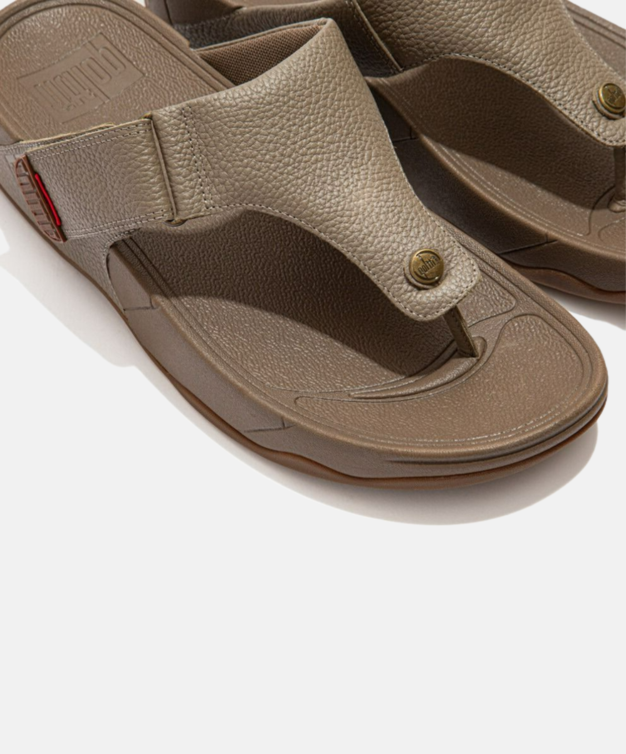 FitFlop Trakk II Toe Post Mens Sandals Tan