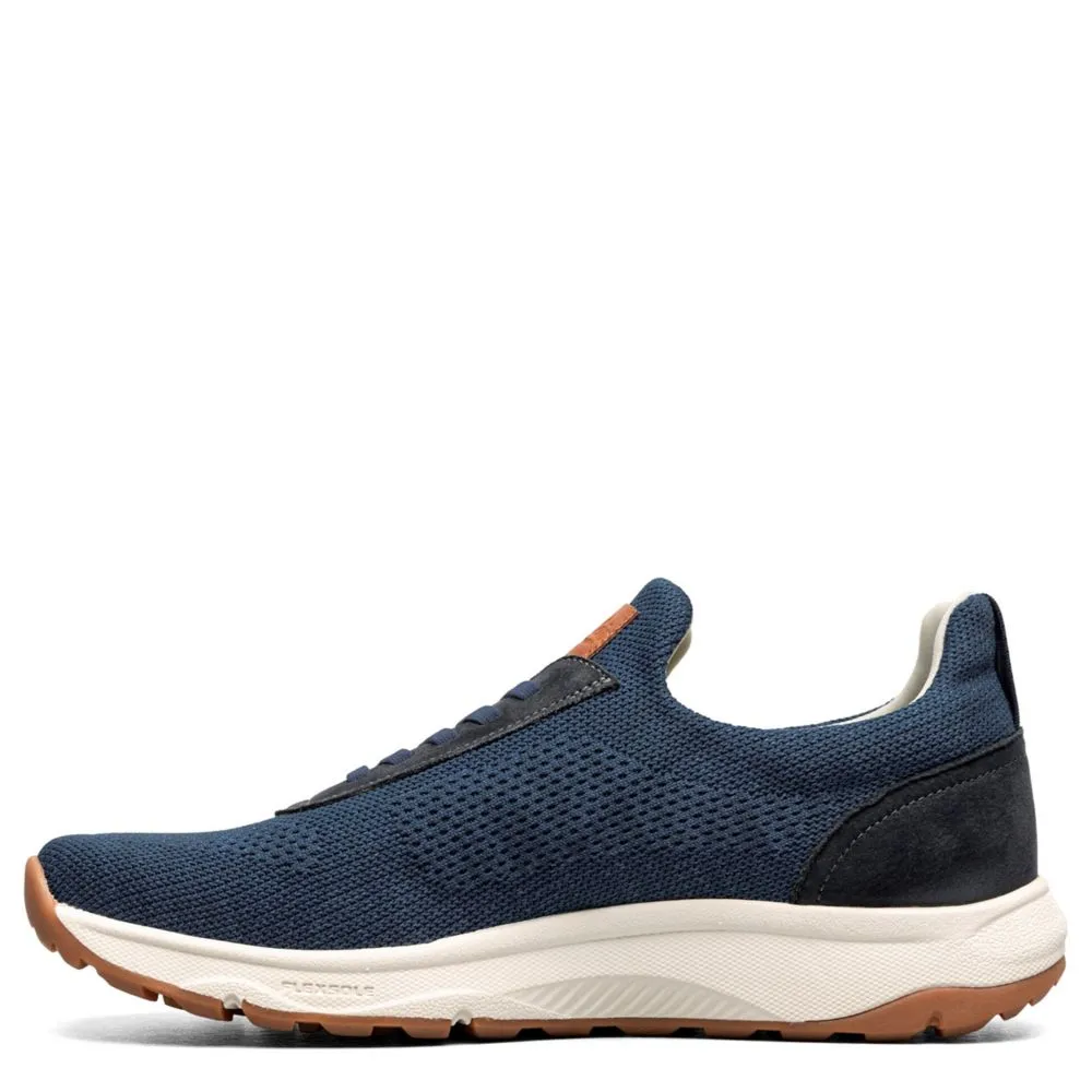 FLORSHEIM  MENS SATELLITE KNIT ELASTIC LACE SNEAKER