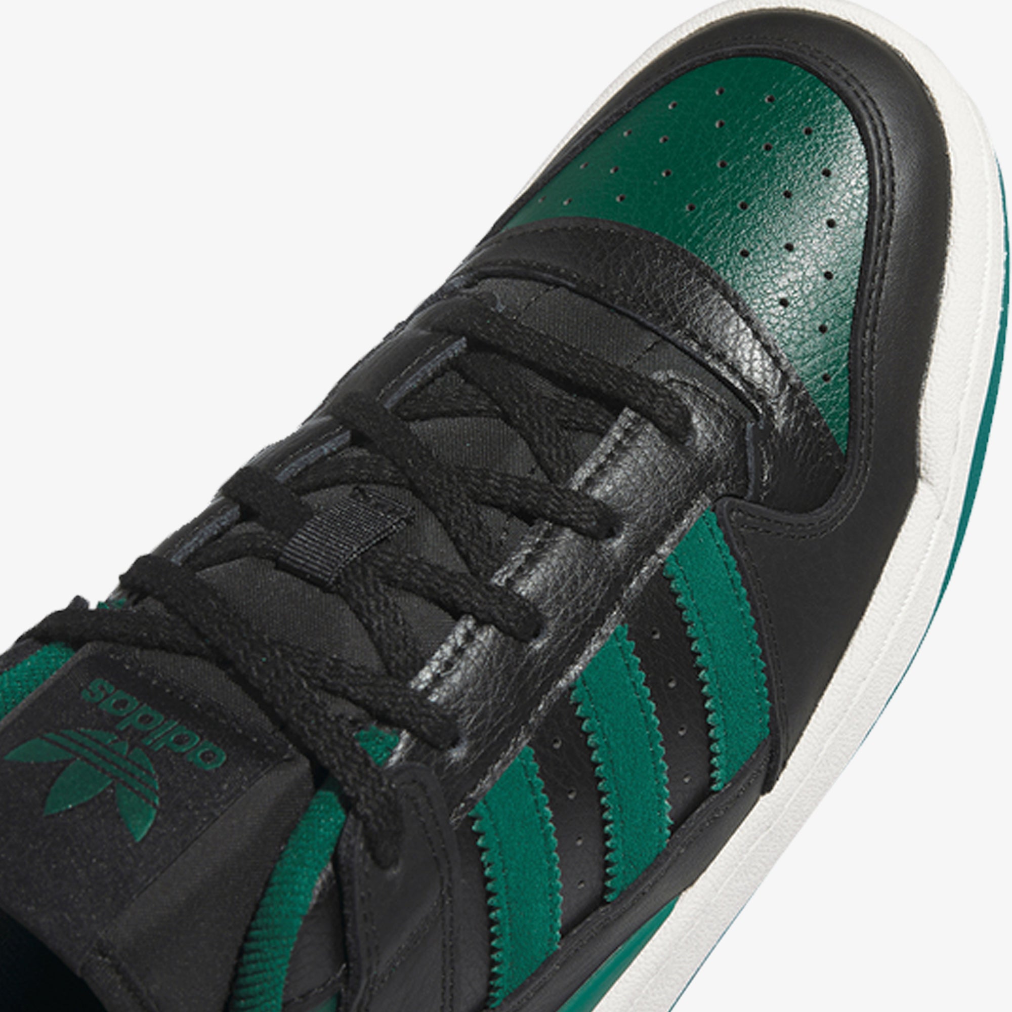 FORUM LOW CL 'CORE BLACK/COLLEGIATE GREEN/CLOUD WHITE'