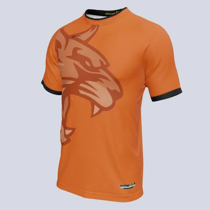 Gear Cougar Mascot Custom Jersey