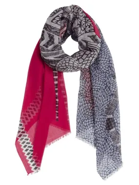 Gemini Scarf Coral 