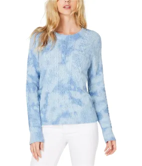 I-N-C Womens Chunky Cable Knit Sweater