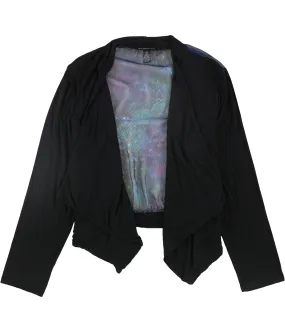 I-N-C Womens Draped Cardigan Sweater, TW6