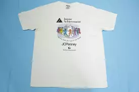 JCPenney Vintage 90's Junior Achievement Top of The World Single Stitch T-Shirt