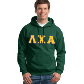 Lambda Chi Alpha Hanes 10oz. Hoodie - Hanes F170 - TWILL