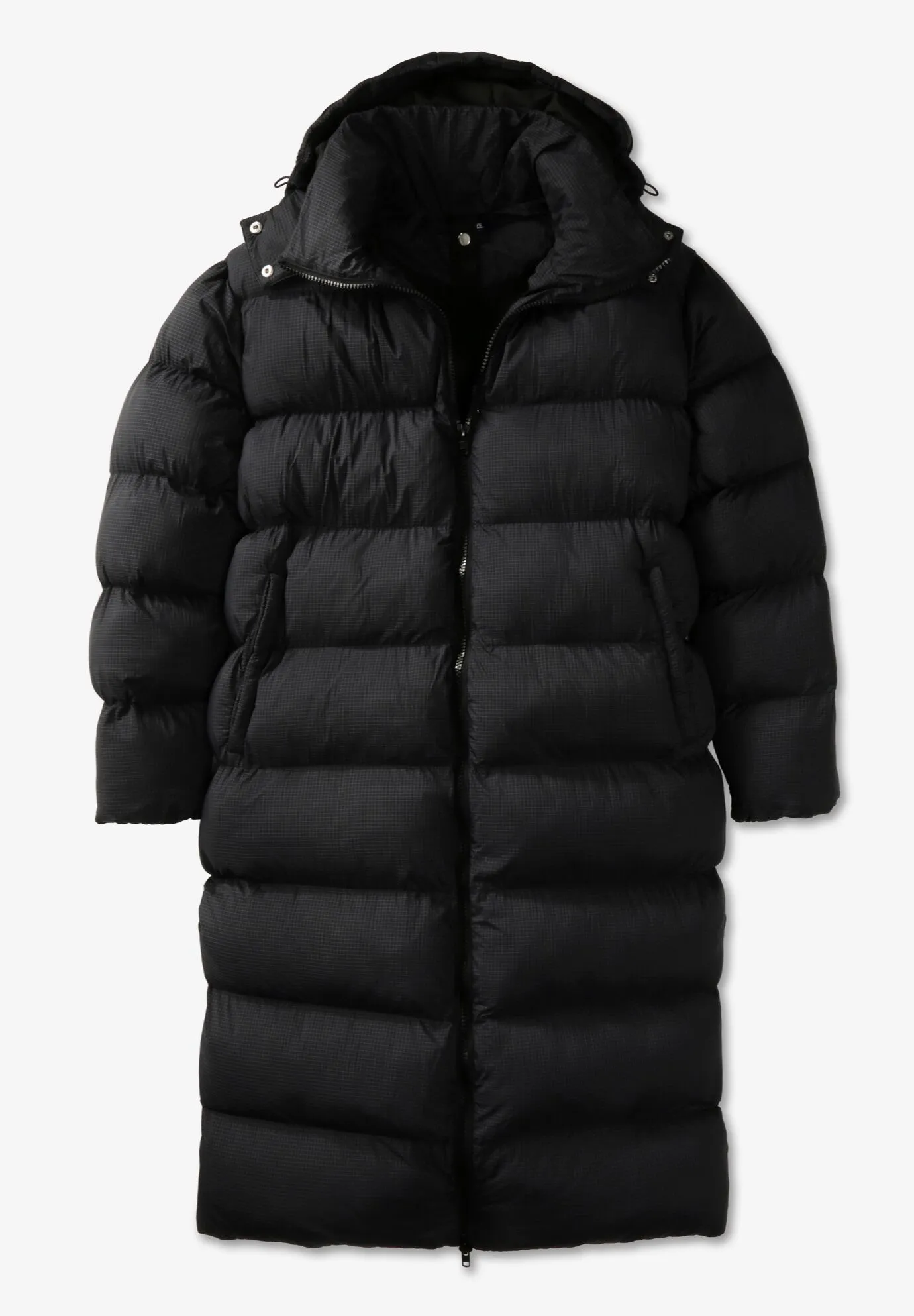 Long Quilted Puffer Coat