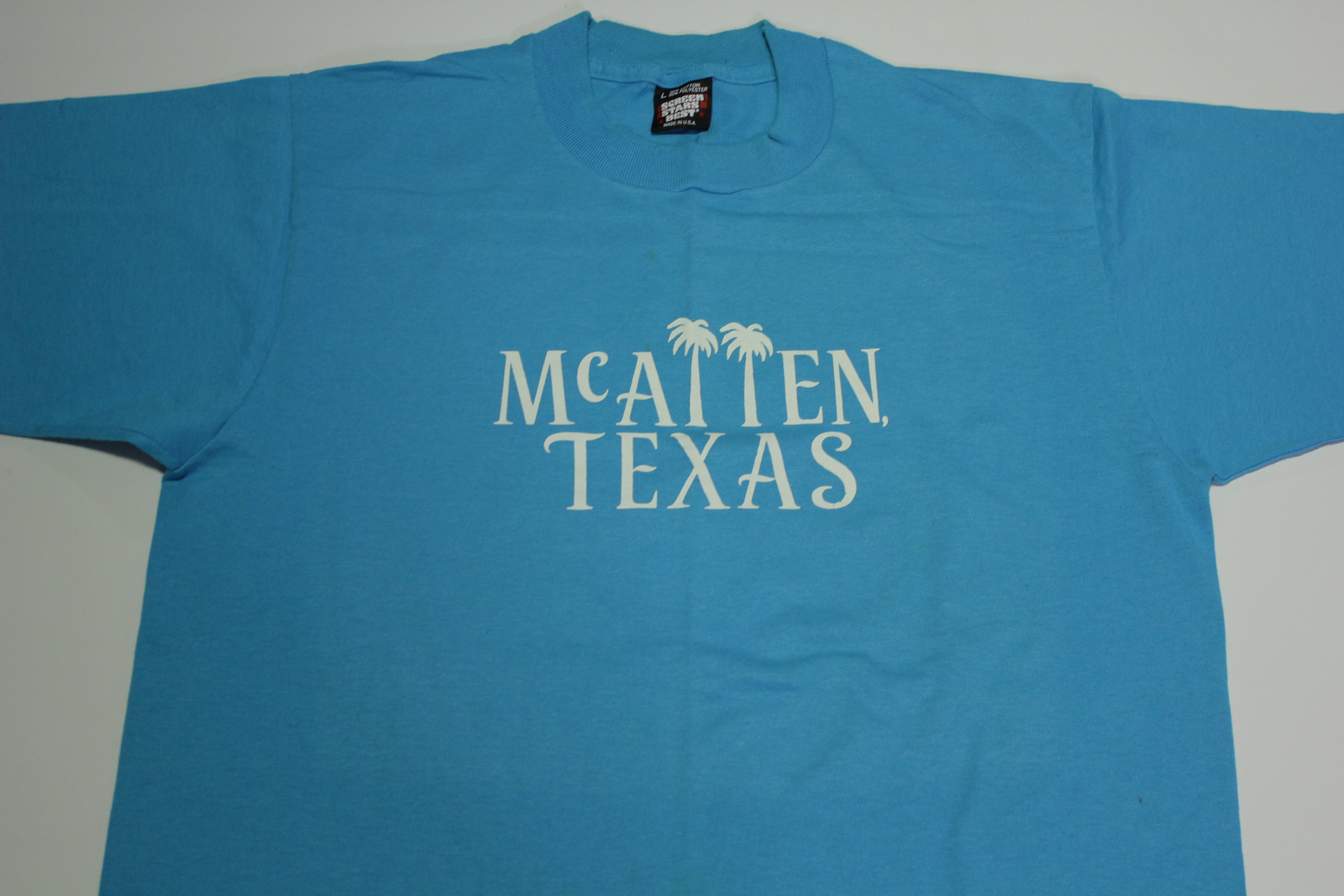 McAllen Texas Vintage 90's Screen Stars Made in USA Single Stitch Tourist T-Shirt