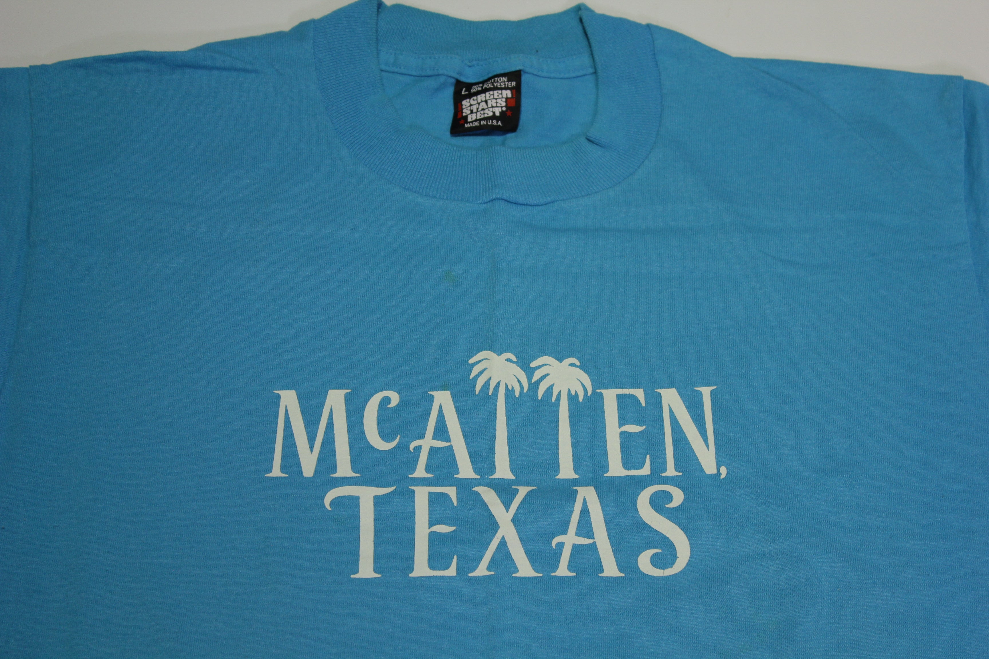 McAllen Texas Vintage 90's Screen Stars Made in USA Single Stitch Tourist T-Shirt