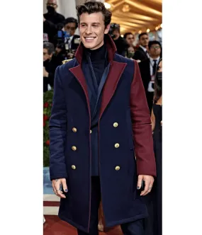 Met Gala Shawn Mendes Wool Coat