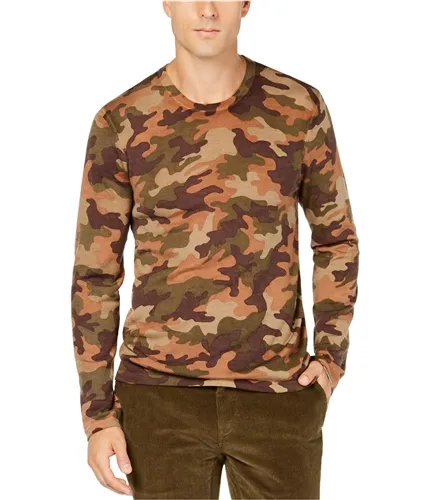 Michael Kors Mens Camo Pullover Sweater, TW2