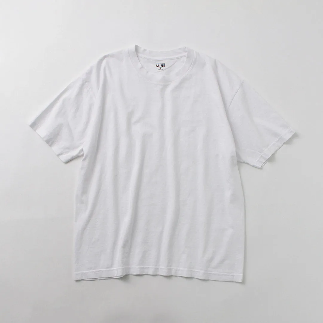 MINE（マイン） ショートスリーブ クルーTシャツ / メンズ トップス 半袖 無地 アメリカ製 SS/White Label MADE IN USA