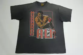 Muhammad Ali The Greatest Vintage 90's Nutmeg Gold Tag USA Single Stitch Rap T-Shirt