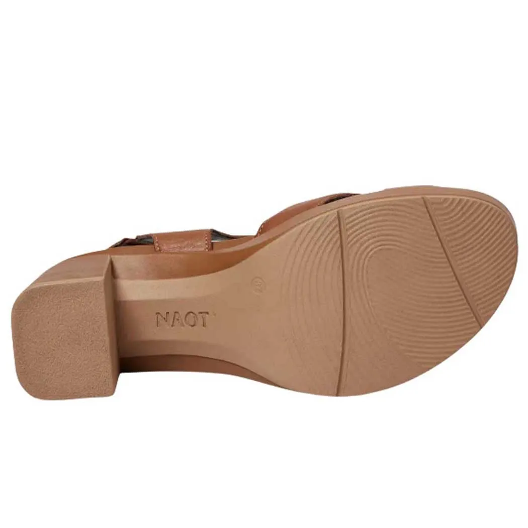 Naot Elite Platform Sandal Caramel (Women's)