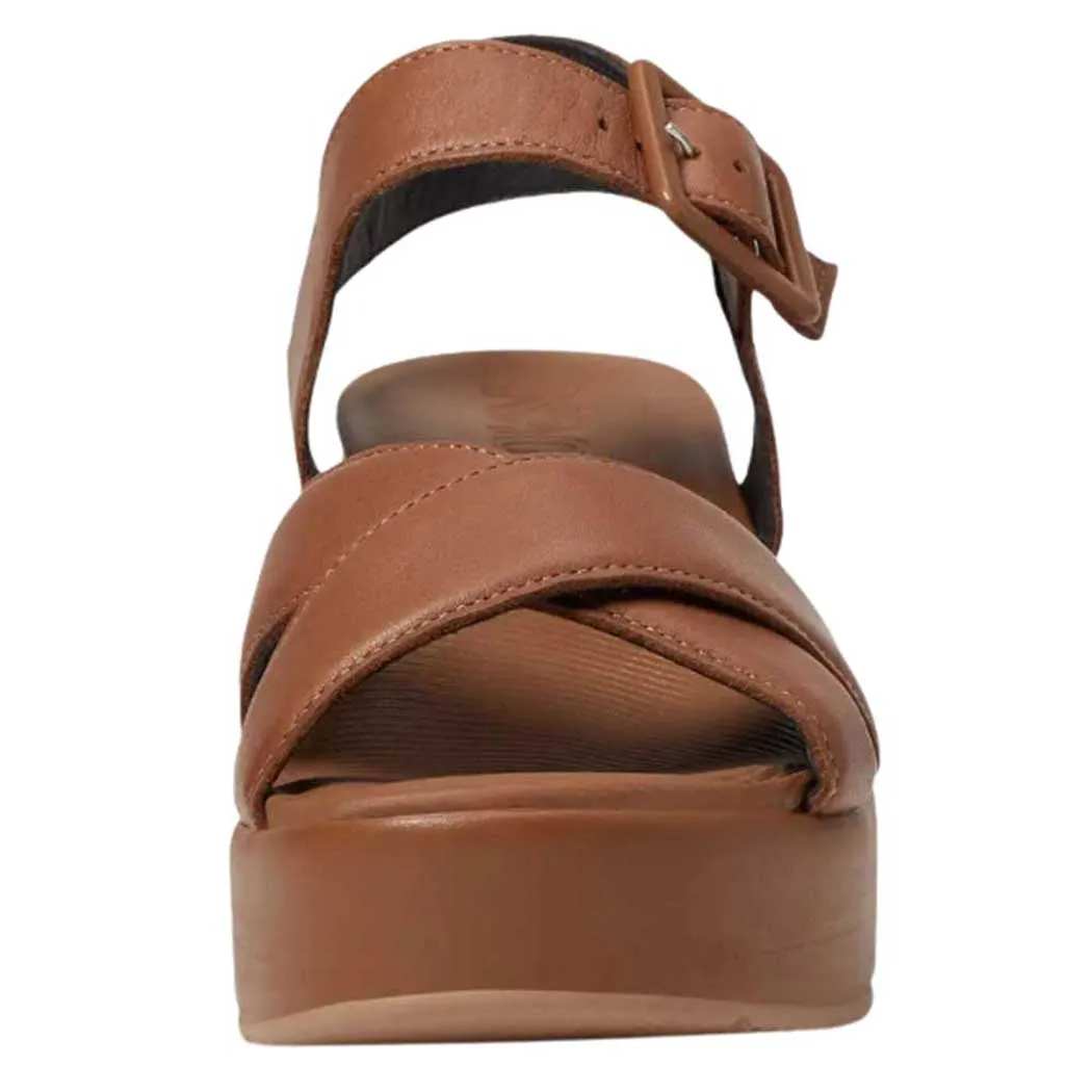 Naot Elite Platform Sandal Caramel (Women's)